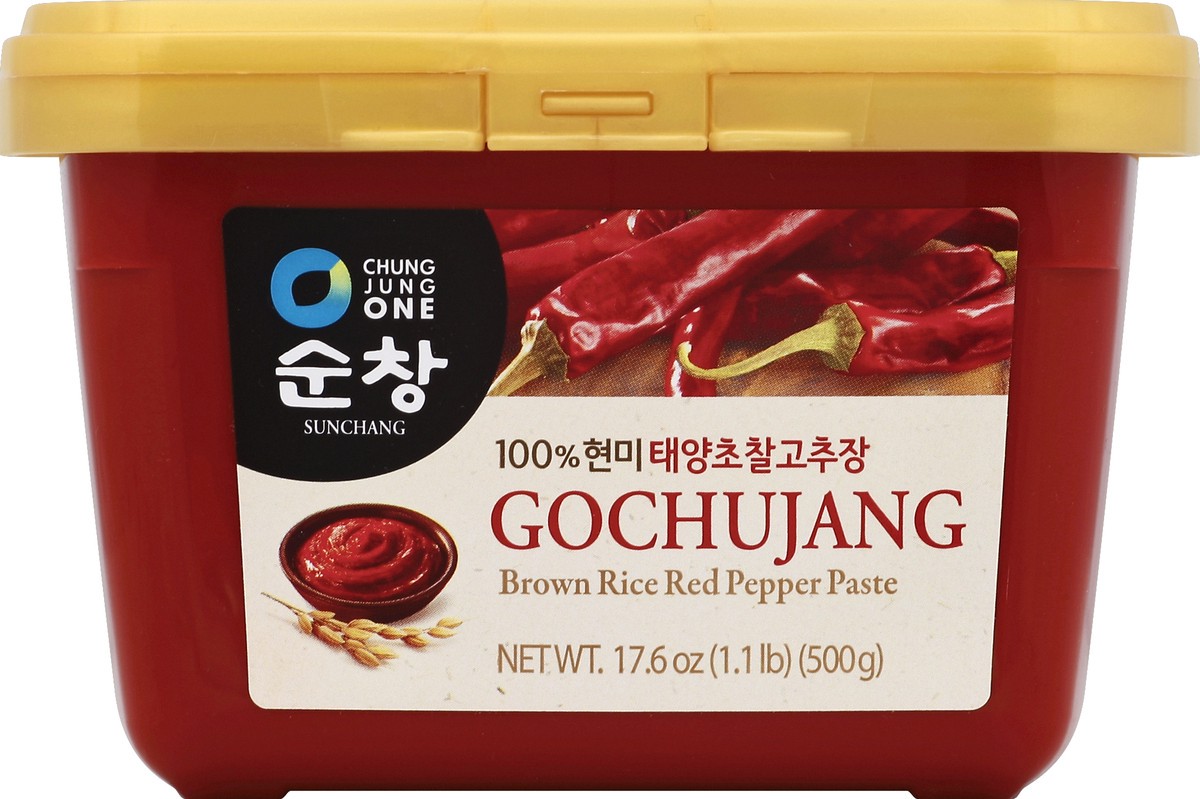 slide 5 of 5, O'Food Gochujang Brown Rice Red Pepper Paste 17.6 oz, 17.6 oz