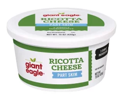 Giant Eagle Ricotta Cheese, Part Skim