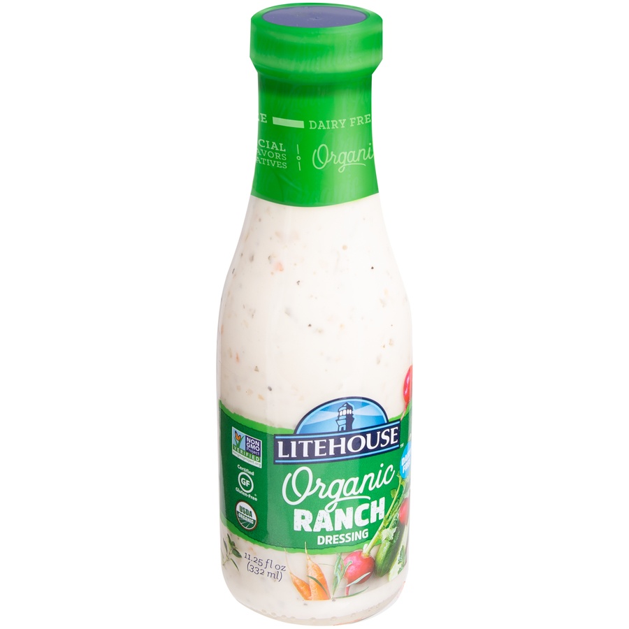 slide 2 of 11, Litehouse Organic Ranch Dressing, 11.25 fl oz