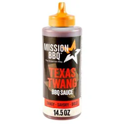 Mission BBQ Texas Twang, 14.5 oz