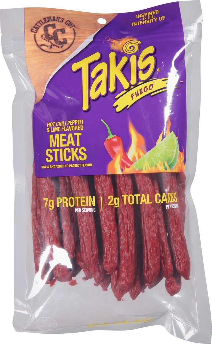 slide 6 of 9, Takis Cattleman's Cut Takis Fuego Sticks - 12oz, 12 oz