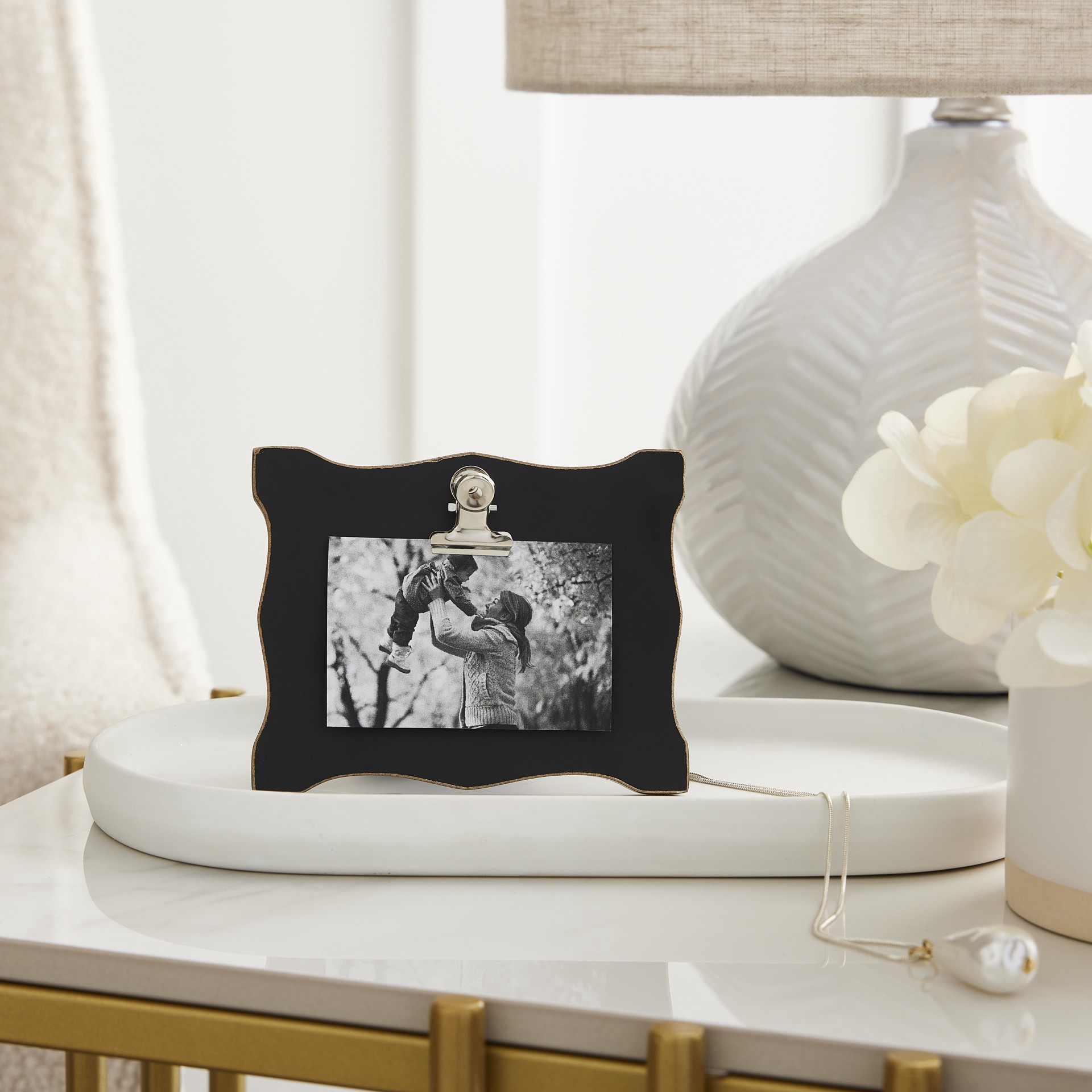 slide 3 of 3, Black Mini Clip Frame By Studio Decor, 2 in x 3 in