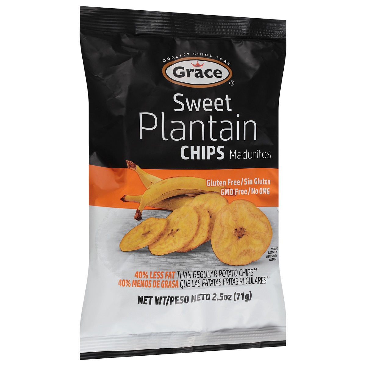 slide 8 of 9, Grace Sweet Plantain Chips 2.5 oz, 2.5 oz