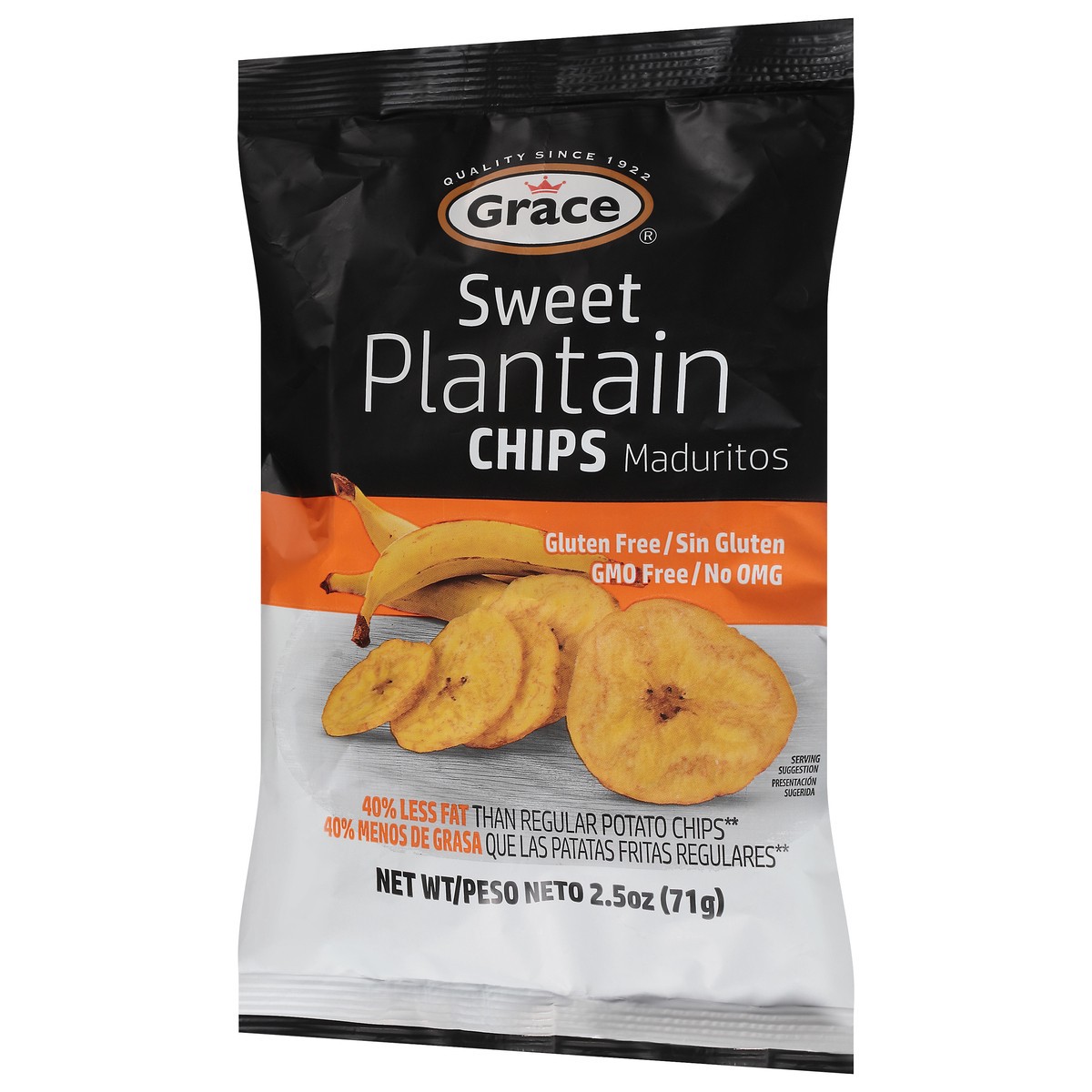 slide 6 of 9, Grace Sweet Plantain Chips 2.5 oz, 2.5 oz