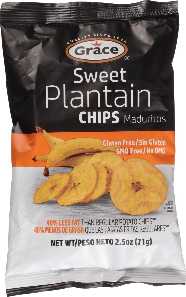 slide 9 of 9, Grace Sweet Plantain Chips 2.5 oz, 2.5 oz