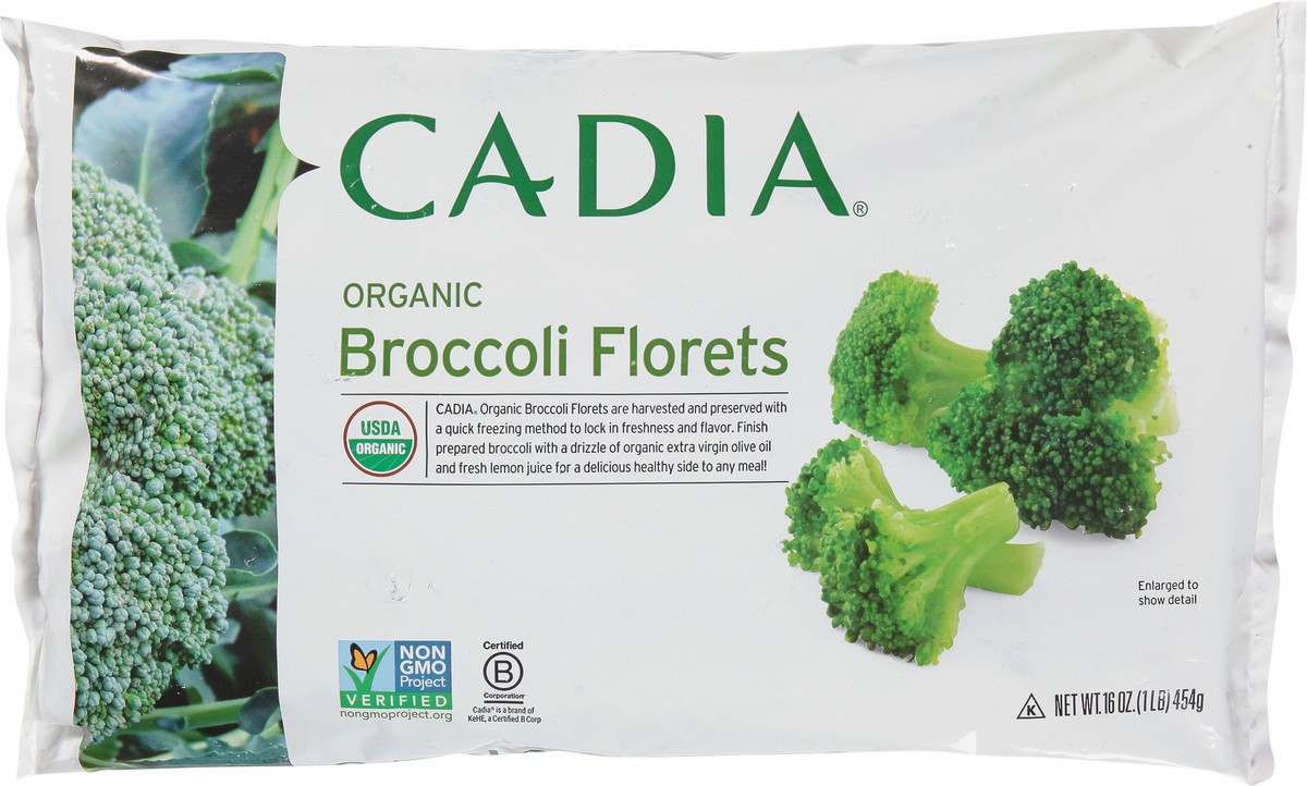 slide 6 of 9, Cadia Veg Broccoli Flore, 16 oz