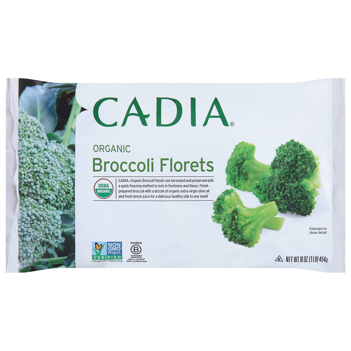slide 1 of 9, Cadia Veg Broccoli Flore, 16 oz