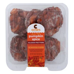 Clydes Donuts Clyde's Glazed Pumpkin Fritters