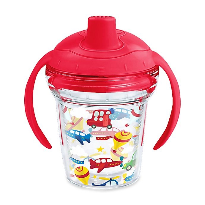 slide 2 of 2, Tervis Totally Kids Cars, Planes and Balloons Wrap Sippy Cup with Lid, 6 oz