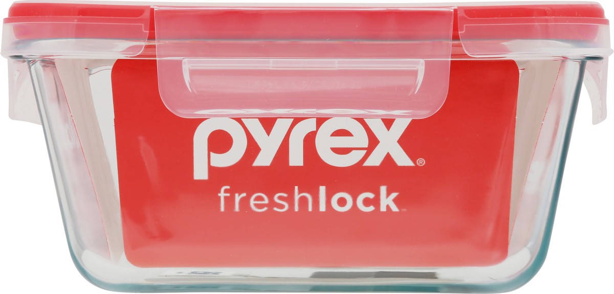 slide 1 of 9, Pyrex Freshlock 1.9 Liter Glass Storage 1 ea, 1 ct