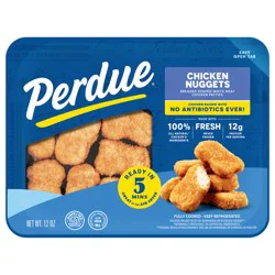 PERDUE No Antibiotics Ever Breaded Chicken Breast Nuggets, 12 oz
