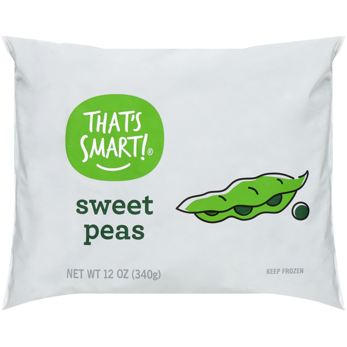 slide 1 of 1, That's Smart! Sweet Peas, 12 oz