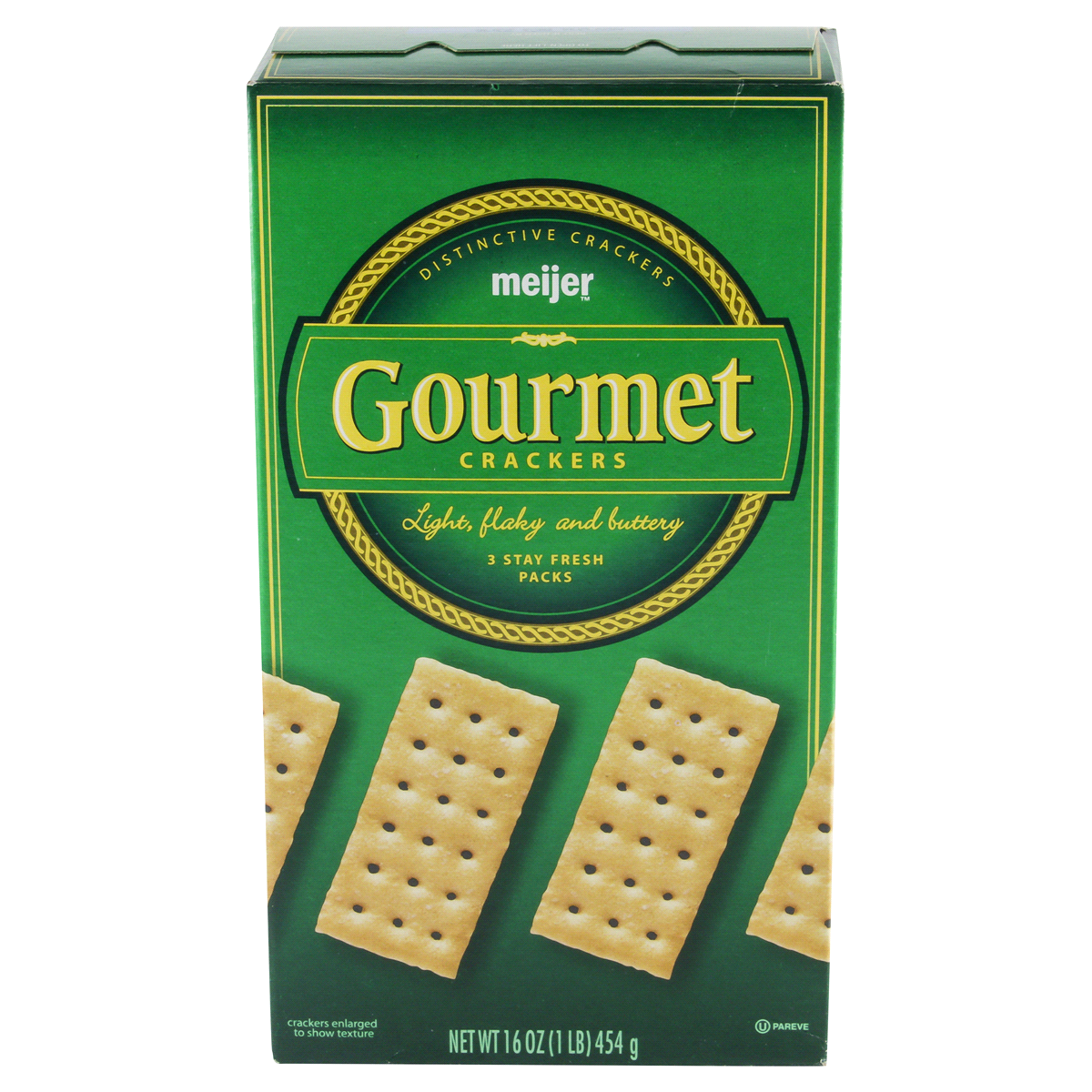 slide 4 of 6, Meijer Original Crew Crackers, 16 oz