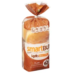 Smart Baking Company Plain Hamburger Buns