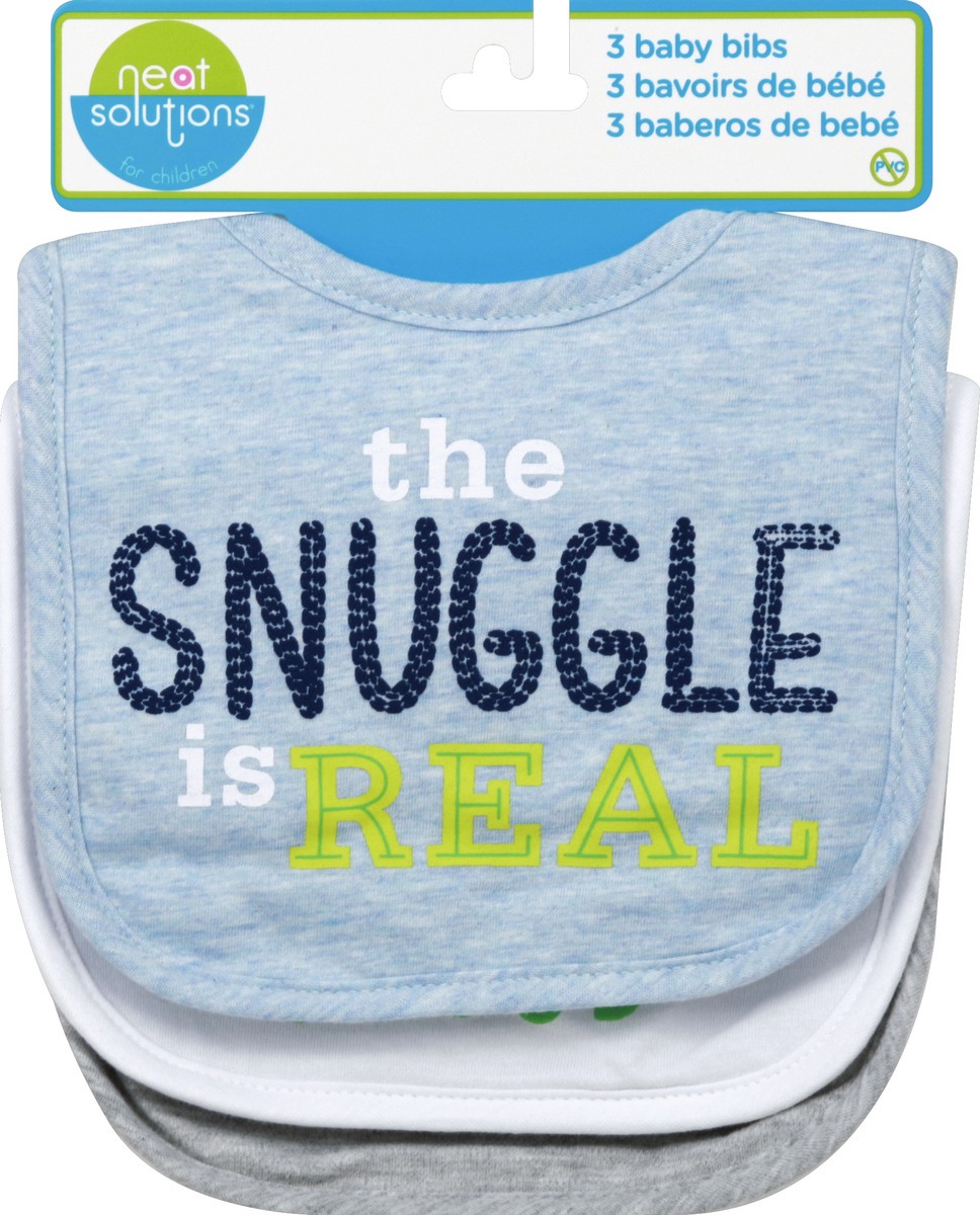 slide 2 of 2, Neat Solutions Baby Bibs 3 ea, 3 ct
