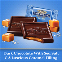 slide 20 of 21, Ghirardelli Sea Salt Caramel Dark Chocolate Squares 5.32 oz, 5.32 oz