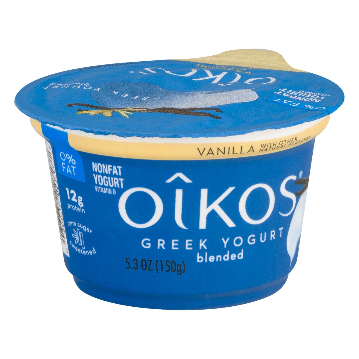 slide 9 of 10, Oikos Nonfat Vanilla Greek Yogurt, 5.3 oz