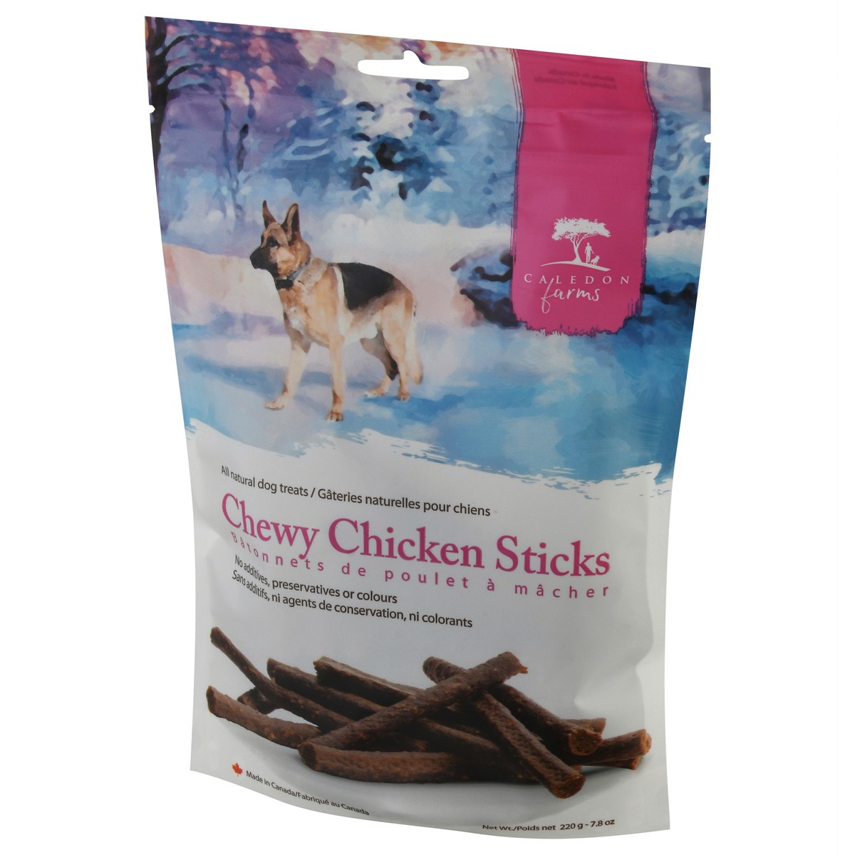 slide 7 of 9, Caledon Farms Chewy Chicken Sticks Dog Treats 7.8 oz, 7.8 oz