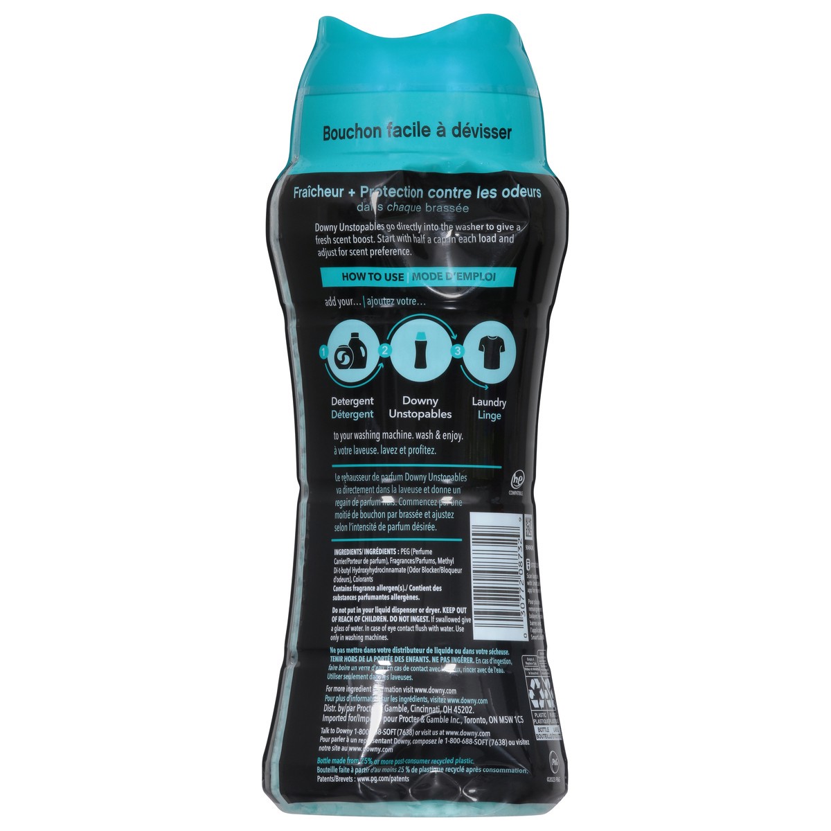 slide 6 of 14, Downy Unstopables In-Wash Fresh Scent Booster 5.0 oz, 13.4 oz