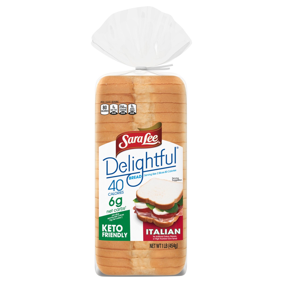 slide 4 of 4, Sara Lee Delightful Italian Bread 16 ounces, 16 oz