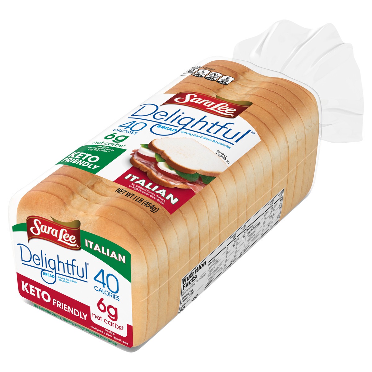 slide 3 of 4, Sara Lee Delightful Italian Bread 16 ounces, 16 oz