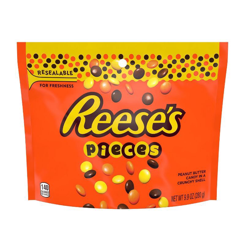 slide 6 of 7, Reese's Pieces Chocolate Candy - 9.9oz, 9.9 oz