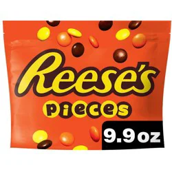 Reese's Pieces Peanut Butter in a Crunchy Shell Candy Bag, 9.9 oz