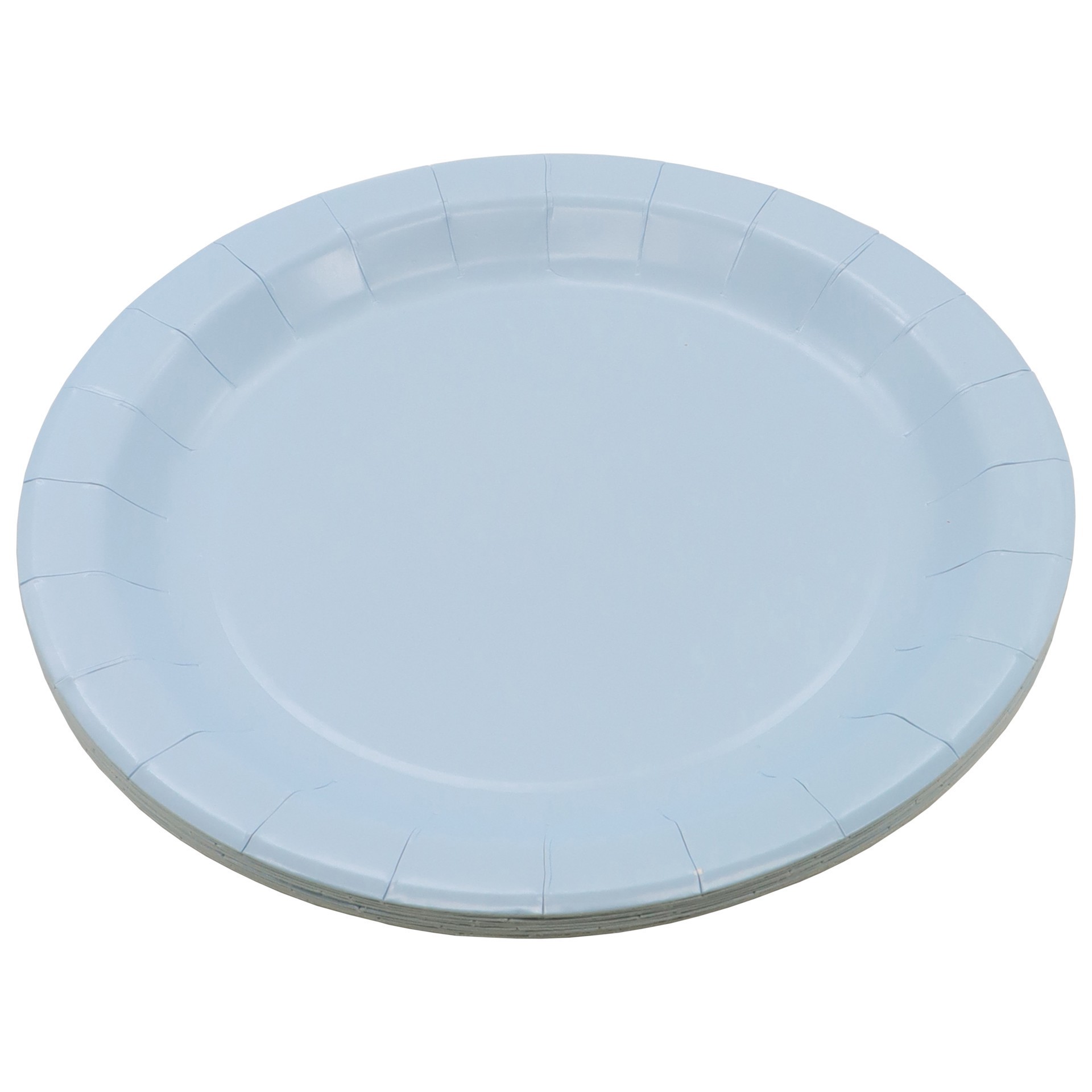 slide 2 of 2, 9" Blue Paper Plates, 10ct. By Celebrate It, 10 ct