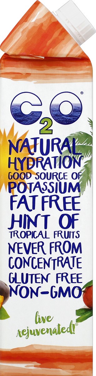 slide 3 of 4, C2O Tropical Punch Coconut Water, 33.8 oz