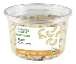 Nature's Basket Natures Basket Cashews, Raw
