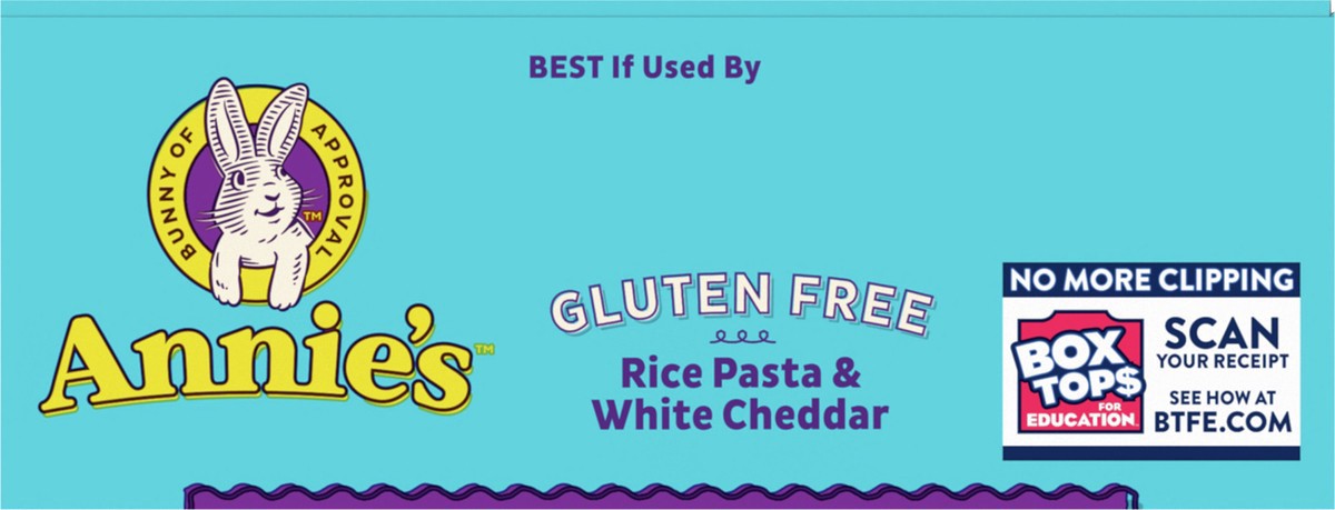 slide 9 of 9, Annie's Gluten Free Rice Pasta & White Cheddar, 6 oz