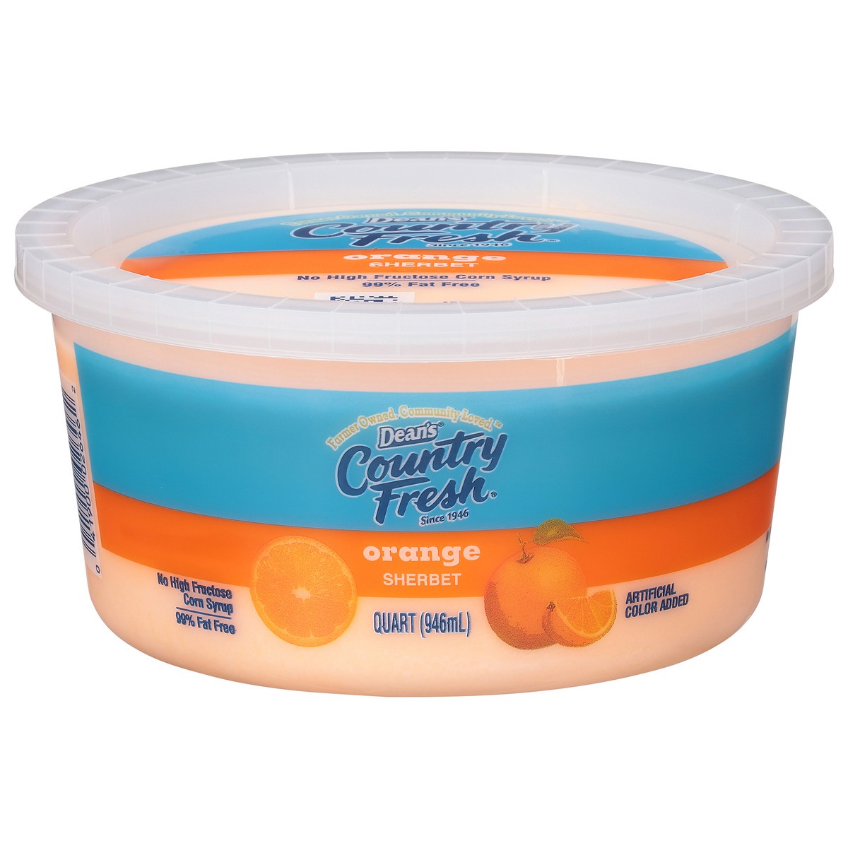 slide 9 of 13, Country Fresh Orange Sherbet 1 qt, 1 qt
