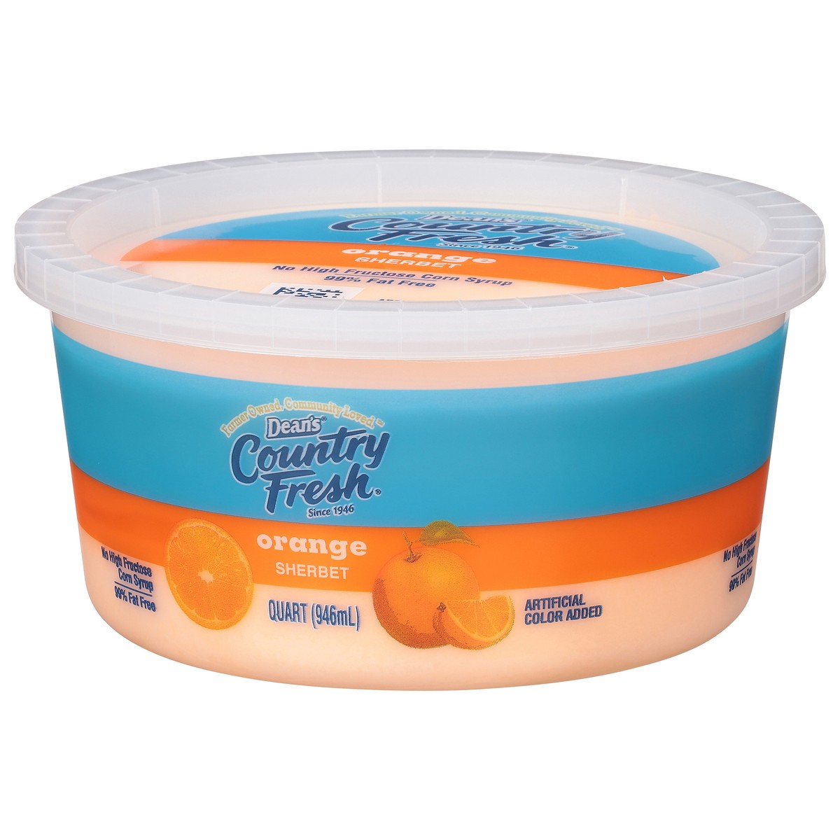 slide 5 of 13, Country Fresh Orange Sherbet 1 qt, 1 qt