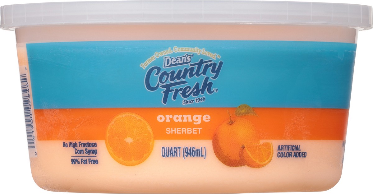 slide 13 of 13, Country Fresh Orange Sherbet 1 qt, 1 qt