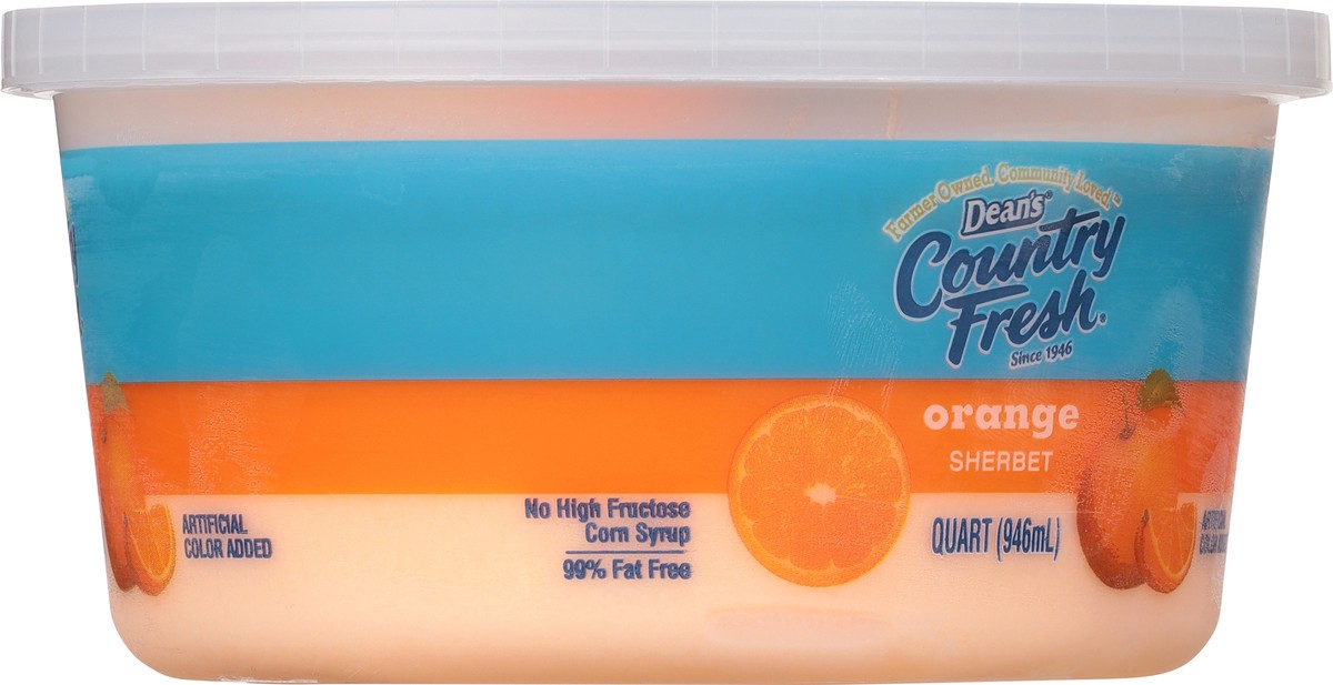 slide 11 of 13, Country Fresh Orange Sherbet 1 qt, 1 qt