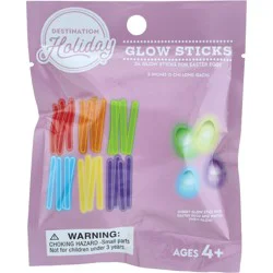 Destination Holiday Glow Sticks for Easter Eggs 24 ct | shipt