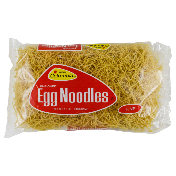 slide 1 of 5, Columbia Fine Egg Noodles, 12 oz