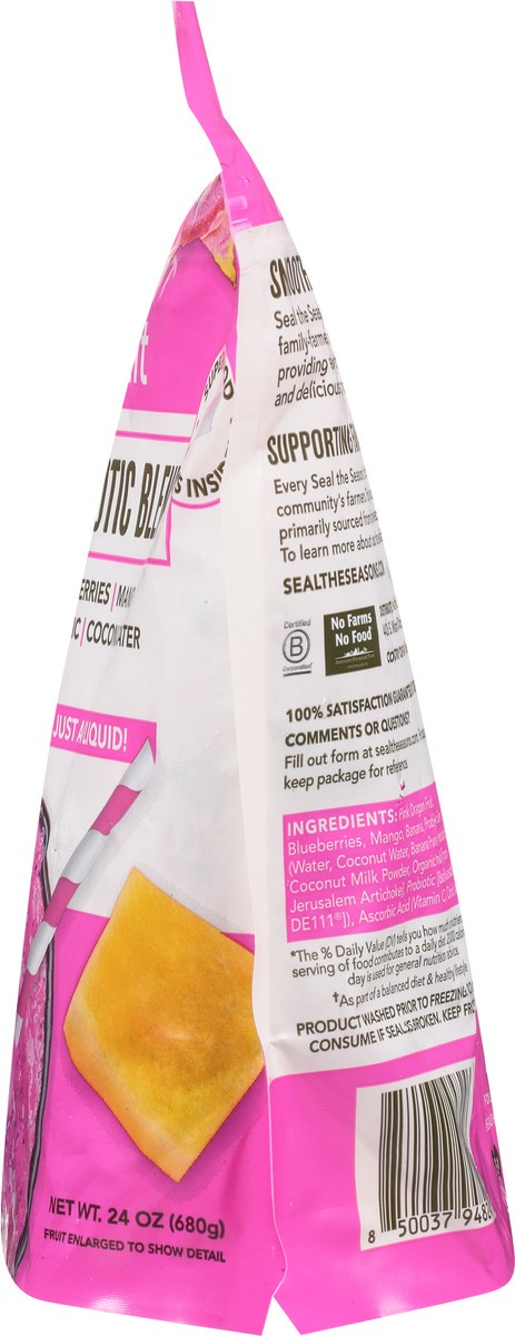 slide 6 of 13, Seal the Seasons Prebiotic Blend Dragon Fruit Smoothie Kit - 24 oz, 24 oz