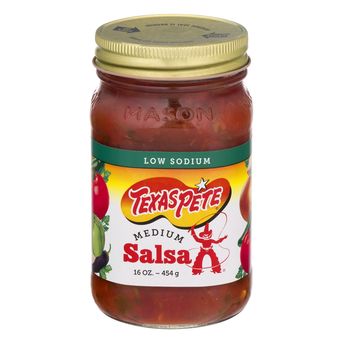 slide 13 of 13, Texas Pete Salsa, 16 oz