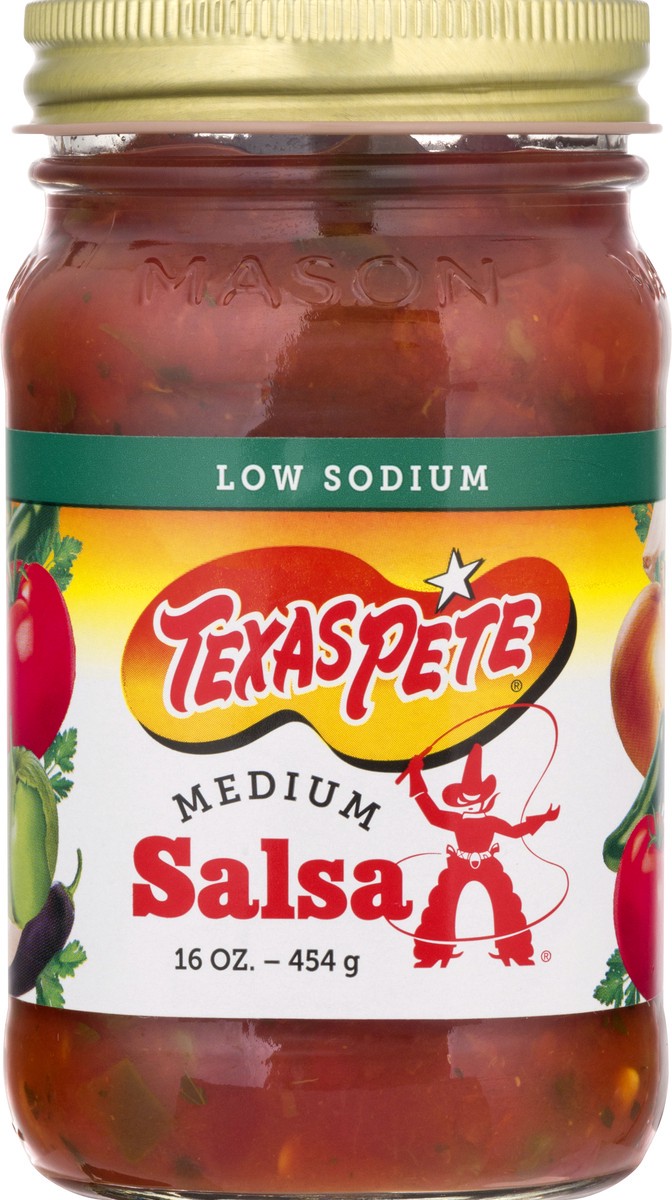 slide 8 of 13, Texas Pete Salsa, 16 oz