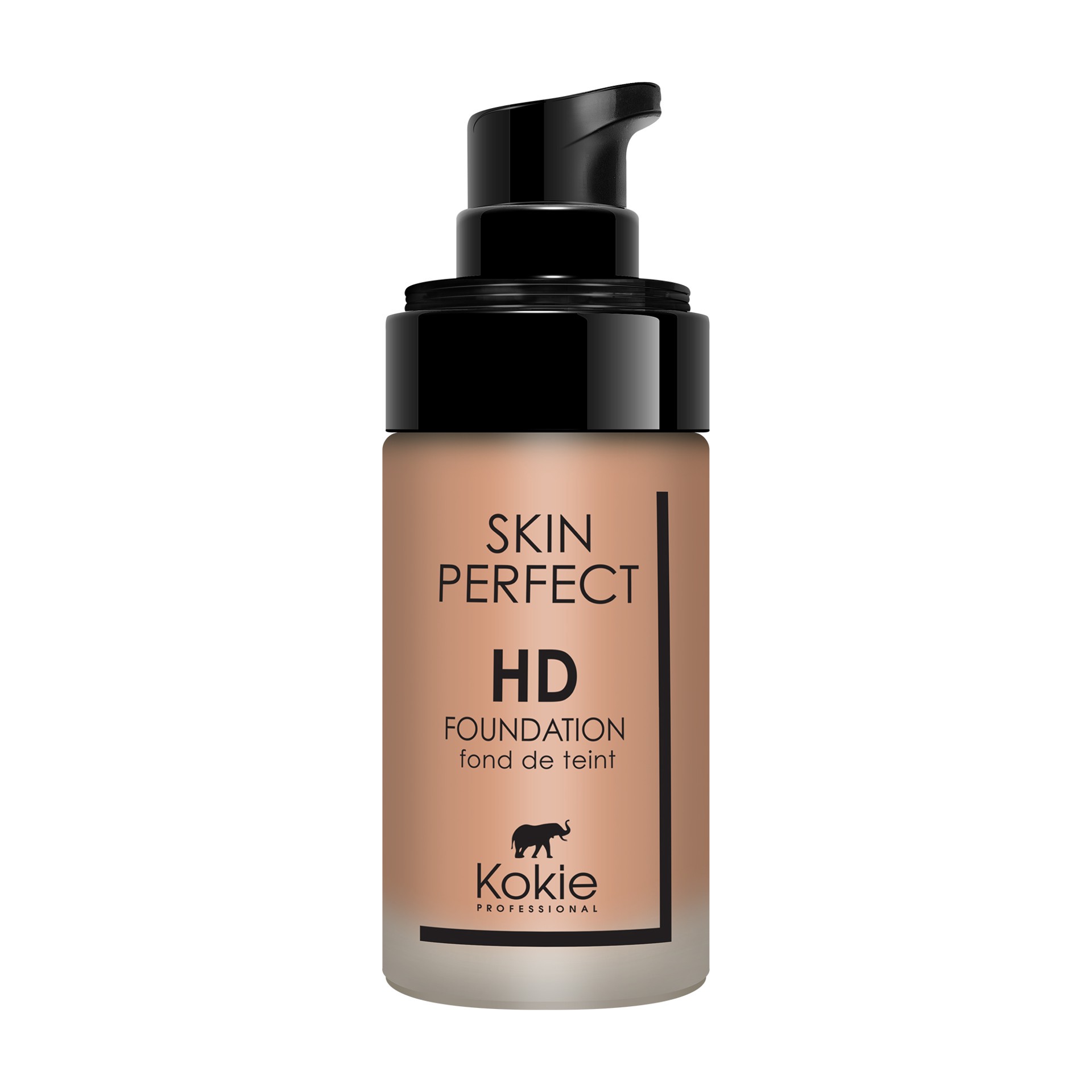 slide 1 of 1, Kokie Professional Skin Perfect Hd Foundation, 45C Hf733, 1.01 fl oz