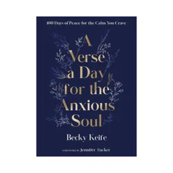 Random House A Verse a Day for the Anxious Soul - by Becky Keife (Hardcover)