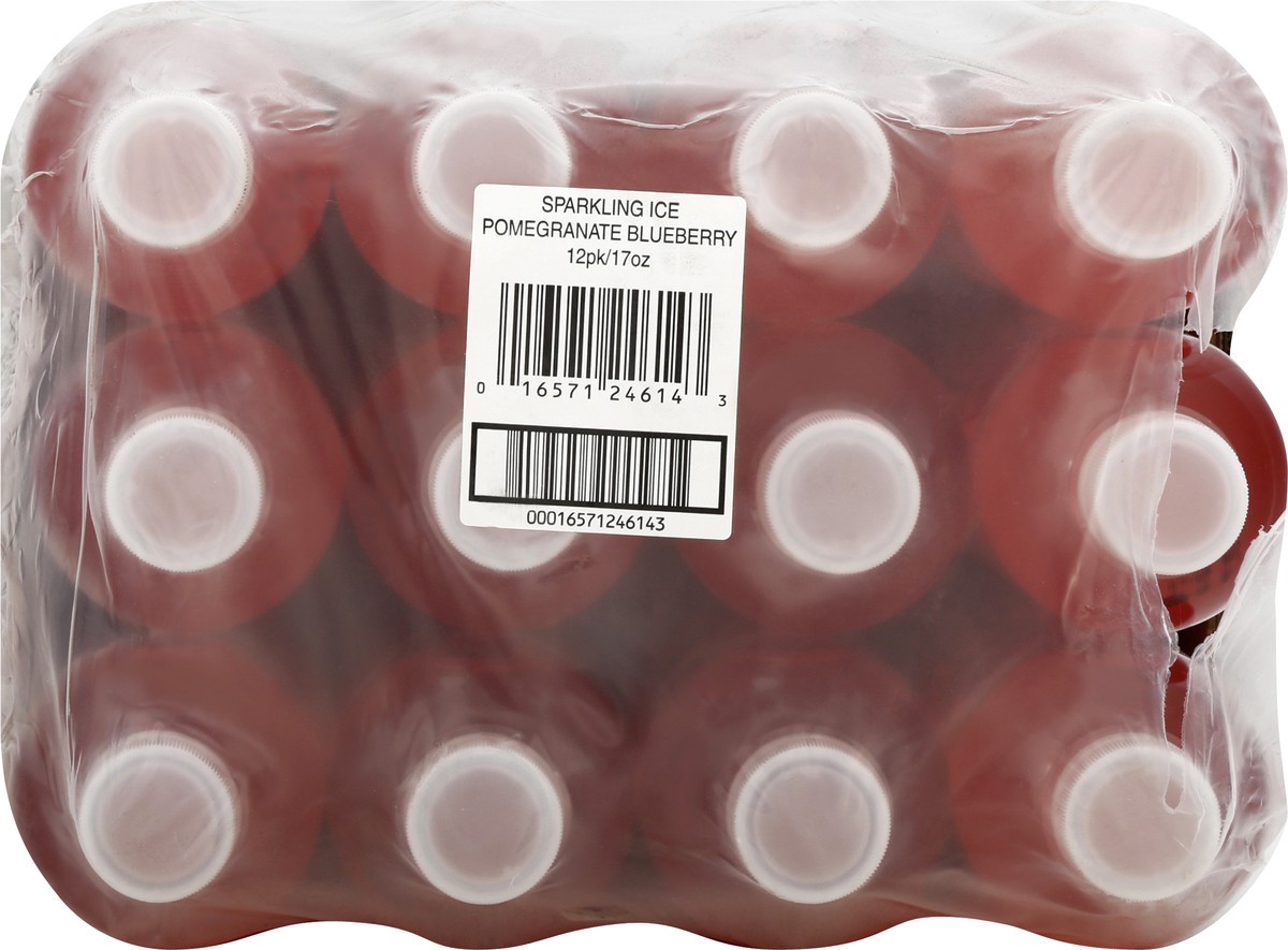 slide 3 of 8, Sparkling ICE Zero Sugar Pomegranate Blueberry Sparkling Water 12 - 17 fl oz Bottles, 12 ct