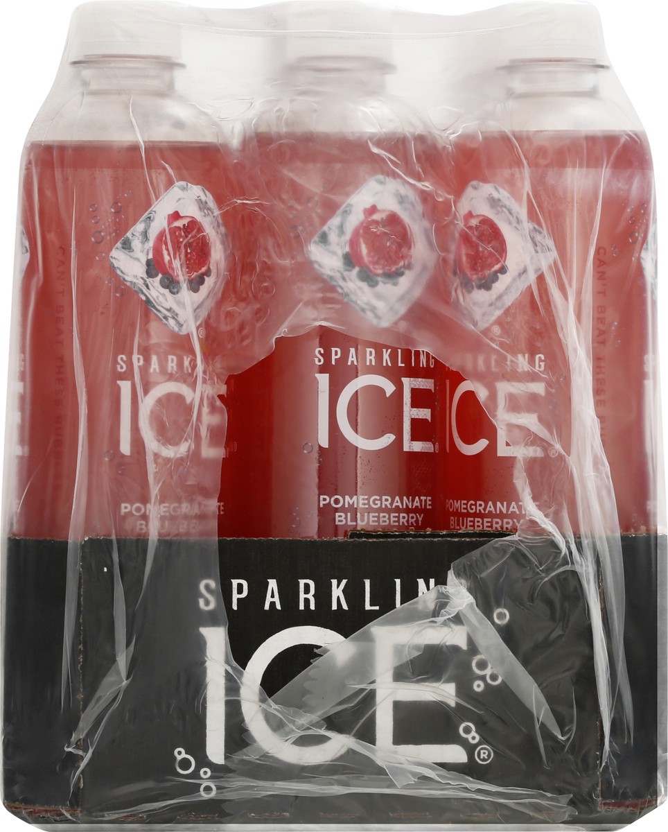 slide 7 of 8, Sparkling ICE Zero Sugar Pomegranate Blueberry Sparkling Water 12 - 17 fl oz Bottles, 12 ct