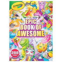 Crayola All-in-One Epic Book Of Awesome Animal Coloring Book