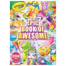 Crayola All-in-One Epic Book Of Awesome Animal Coloring Book