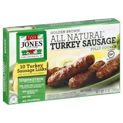 Jones Dairy Farm Fully Cooked All Natural Turkey Sausage Links