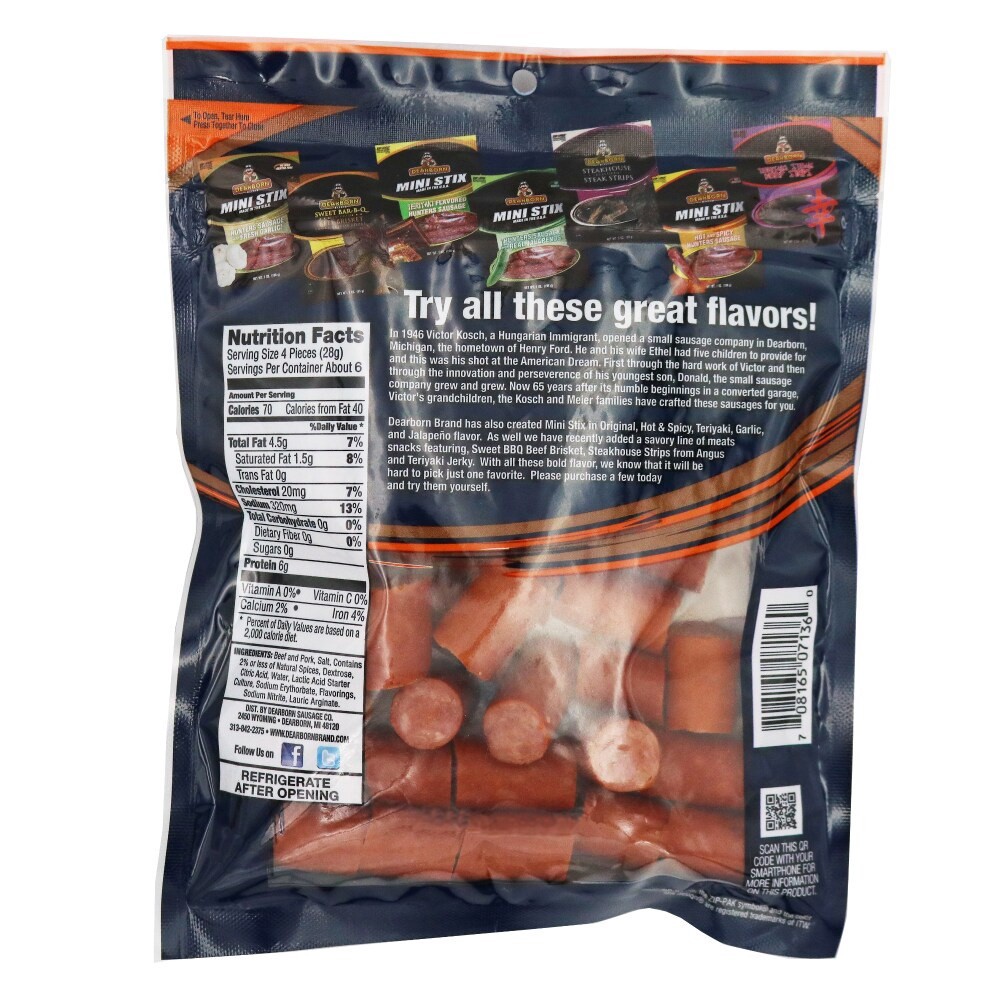 slide 2 of 2, Dearborn Orig Hunt Bites, 3 oz