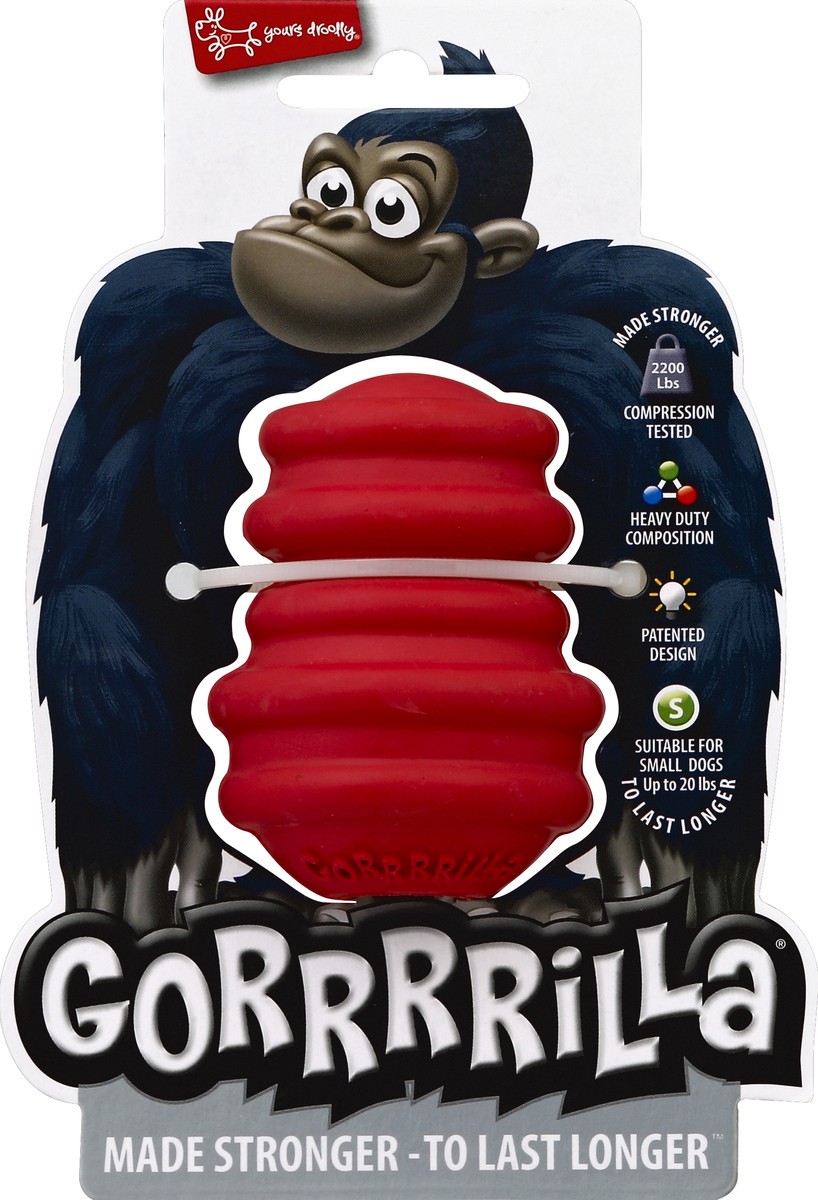 slide 2 of 2, MultiPet International Gorrrrilla Dog Toy Made Stronger To Last Longer, 2.5 in