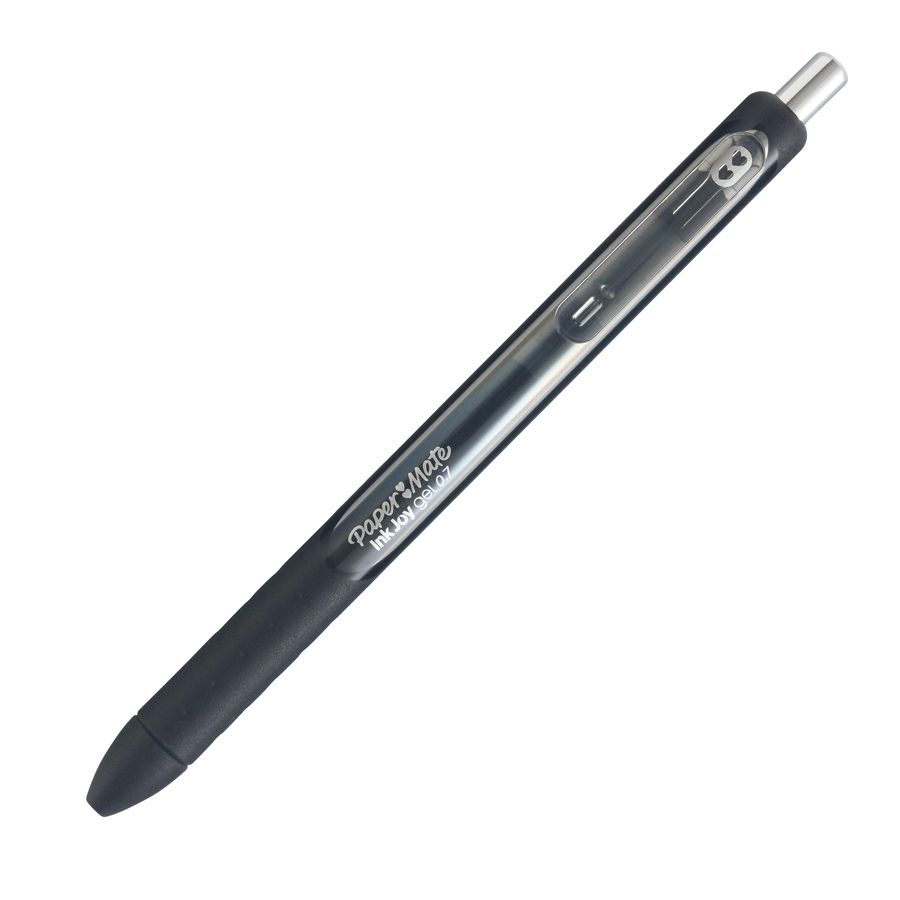 slide 7 of 10, Paper Mate Inkjoy Retractable Gel Pens, Medium Point Black Barrels, Assorted Ink Colors, 3 ct